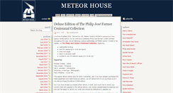 Desktop Screenshot of meteorhousepress.com